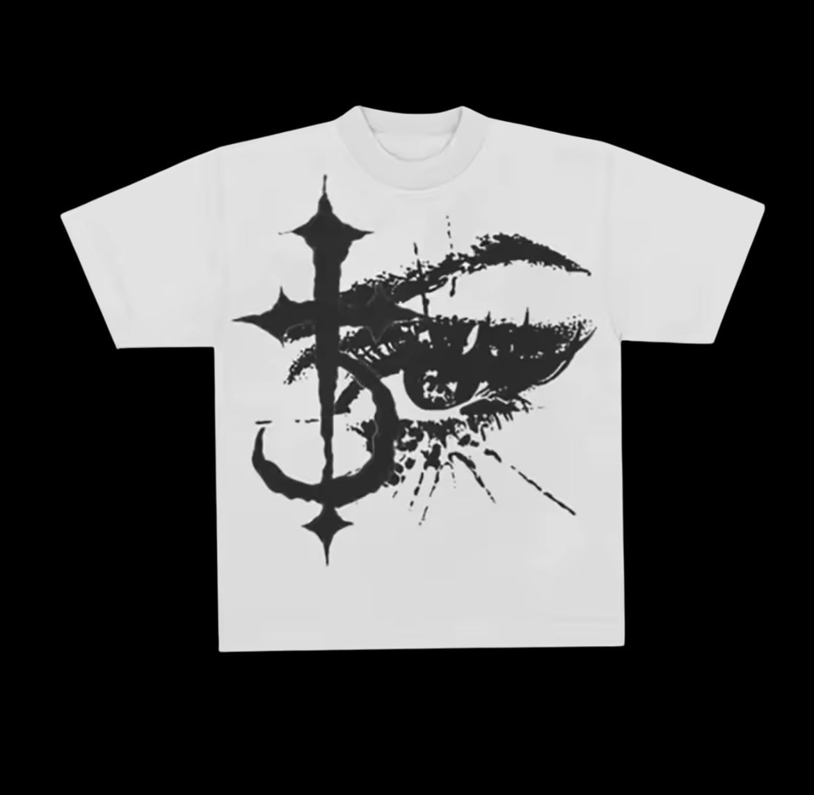 EYELESS CROSS TEE